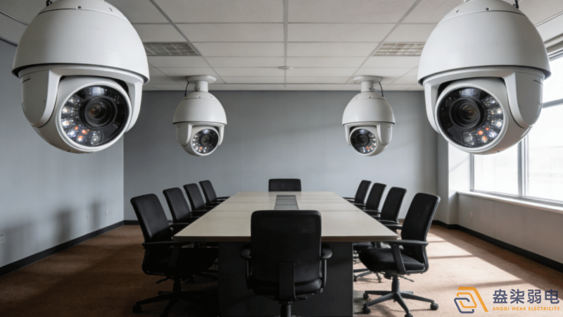 中型會議室監控攝像頭如何布置？